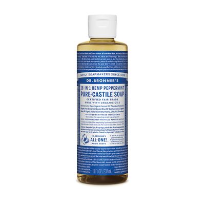 Dr. Bronner's Pure-Castile Soap Liquid Peppermint 237